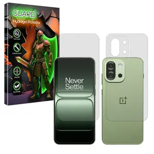 Guard Tough model transparent screen protector suitable for OnePlus 13s mobile phone along with the back protector