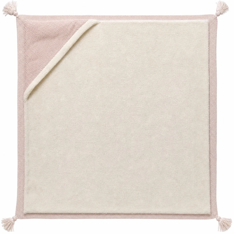 حوله دورپیچ نوزاد مدل tissue سایز 100x100 سانتی‌متر