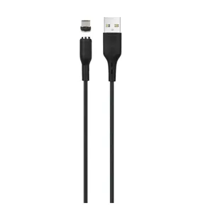 کابل تبدیل مغناطیسی USB به MicroUSB دنمن مدل D18V طول 1 متر