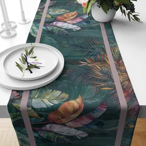 رانر ریحانلوکس مدل باغ بهاری کد RH115  سایز 143x43 سانتی‌متر