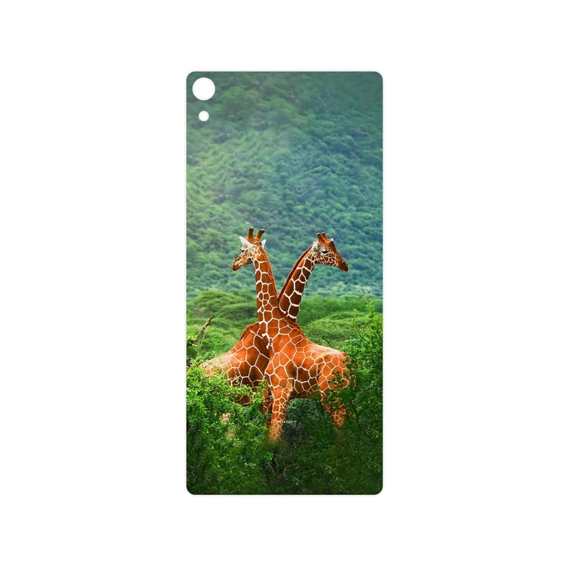 برچسب پوششی ماهوت مدل Giraffe مناسب برای گوشی موبایل سونی Xperia XA Ultra