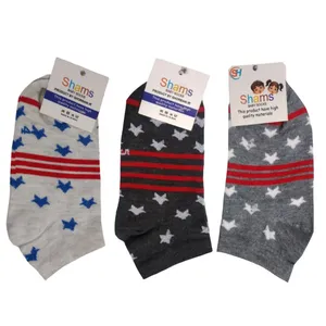 جوراب دخترانه مدل نانو پنبه مجموعه 3 عددی