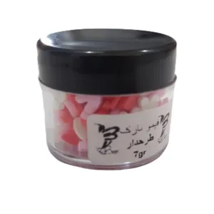 فیمو بی مدل نازک طرح قلب کد F1  بسته 200 عددی