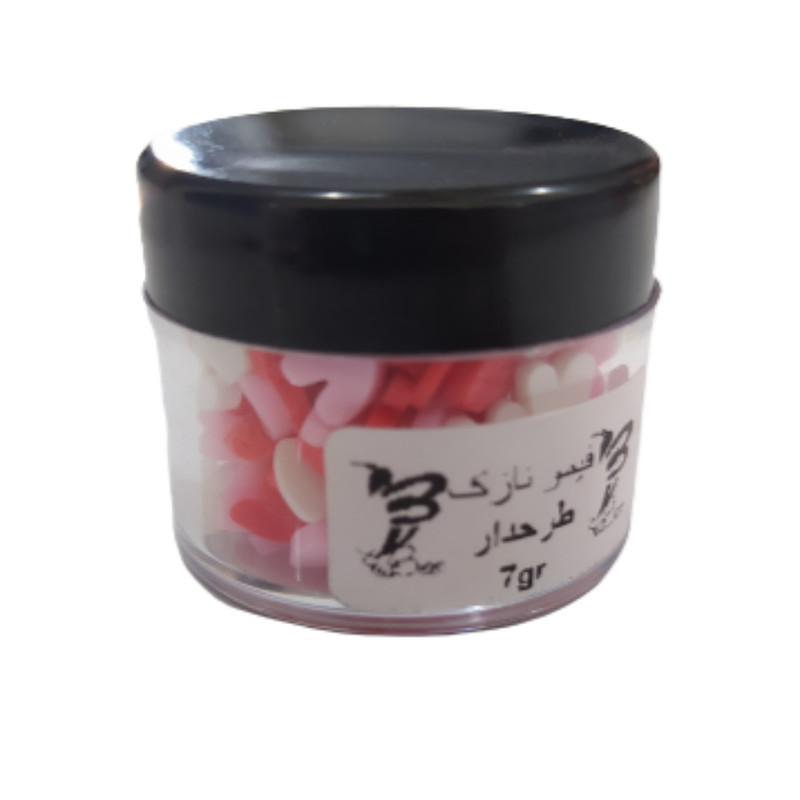 فیمو بی مدل نازک طرح قلب کد F1  بسته 200 عددی