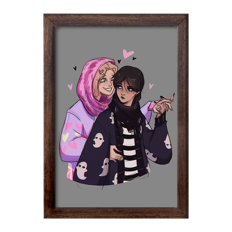 تابلو خندالو طرح سریال ونزدی Wednesday کد 25189