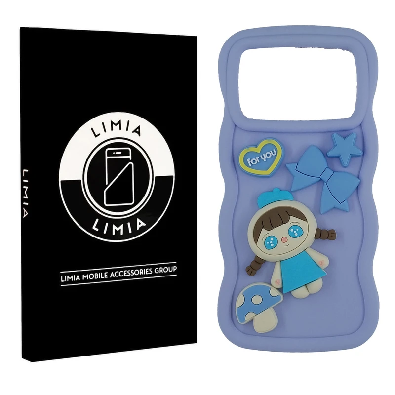 کاور لیمیا مدل عروسکی برجسته مناسب برای گوشی موبایل شیائومی Redmi Poco X6 Pro 