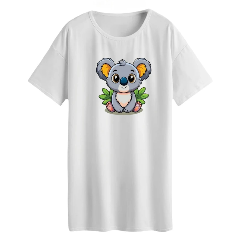 تی شرت لانگ آستین کوتاه زنانه مدل کووالا کد 02