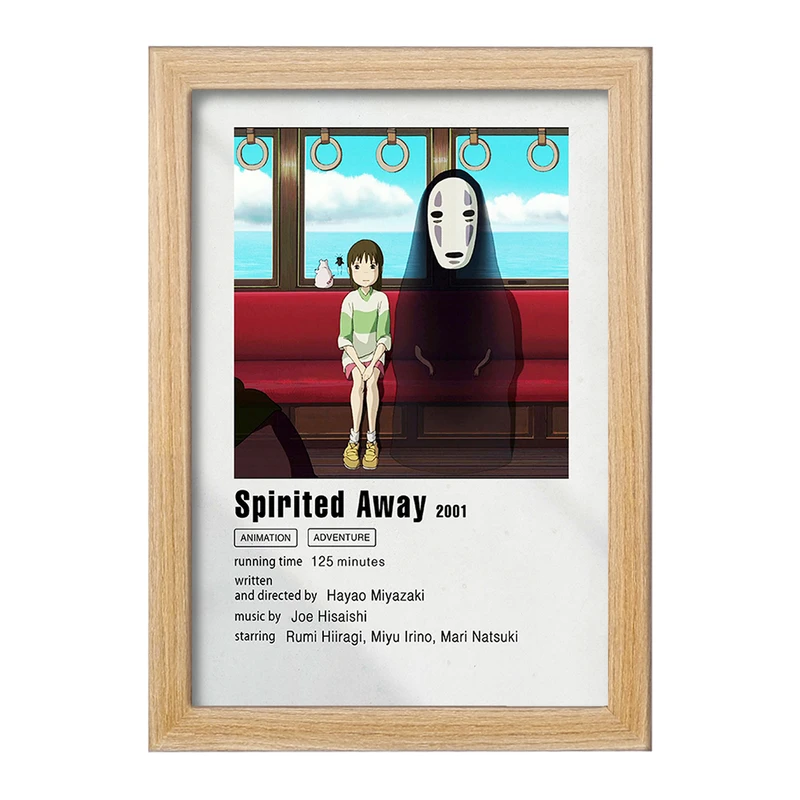 تابلو خندالو مدل انیمه شهر اشباح کد F11265