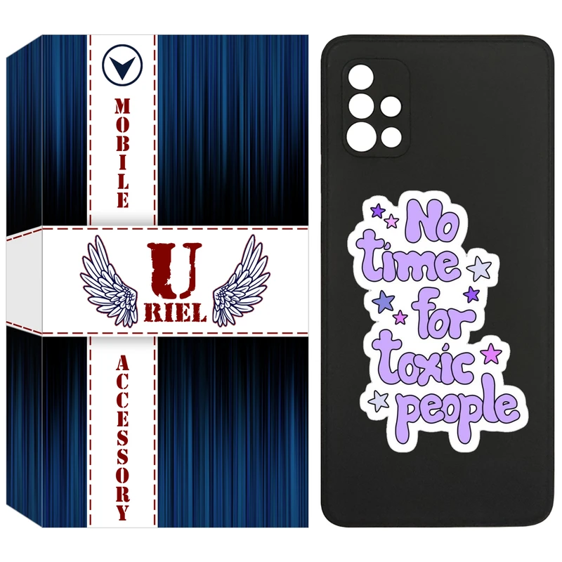 کاور یوریل مدل KSH کد 97 طرح Toxic مناسب برای گوشی موبایل سامسونگ Galaxy A51