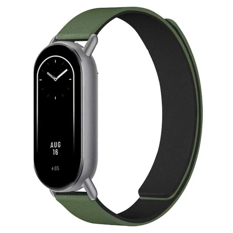 عکس شماره 4 : بند راینو مدل lyche silic مناسب برای ساعت هوشمند شیائومی mi band 9-10