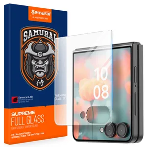 Samurai glass screen protector Invisiglass model suitable for Samsung Galaxy Z Flip 7
