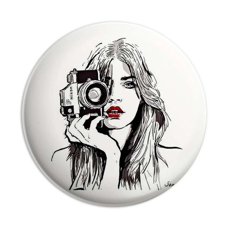 مگنت پرمانه طرح عکاس کد pmag.5198
