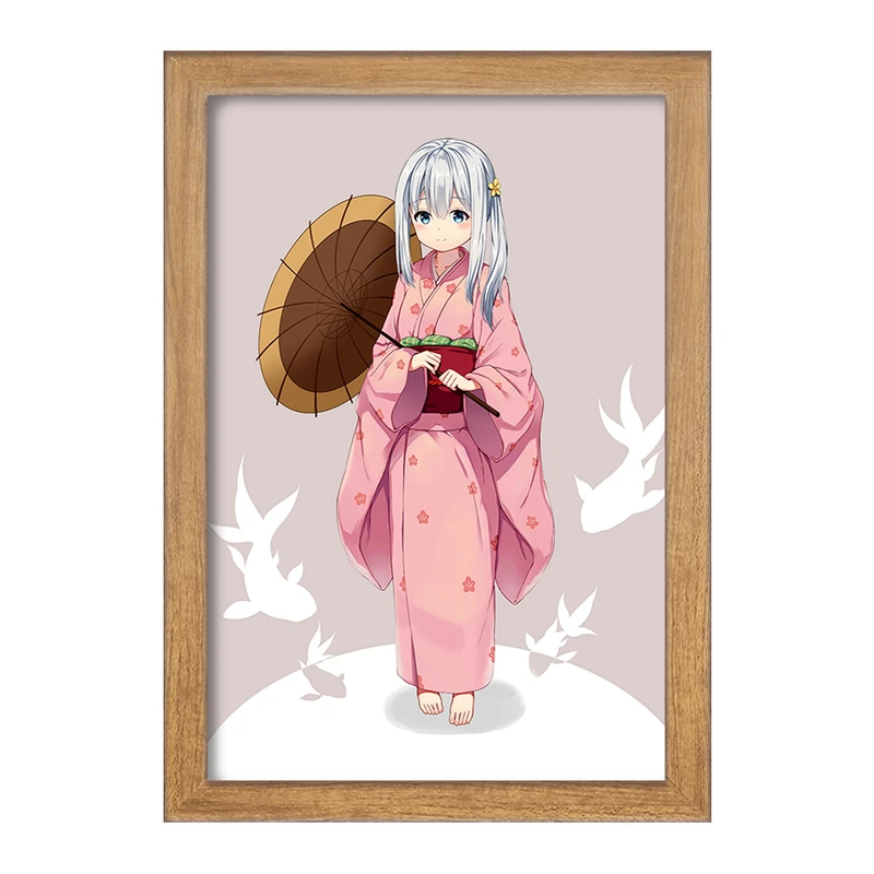 تابلو خندالو مدل ساگیری انیمه ارومانگا سنسی Eromanga Sensei  کد 22719