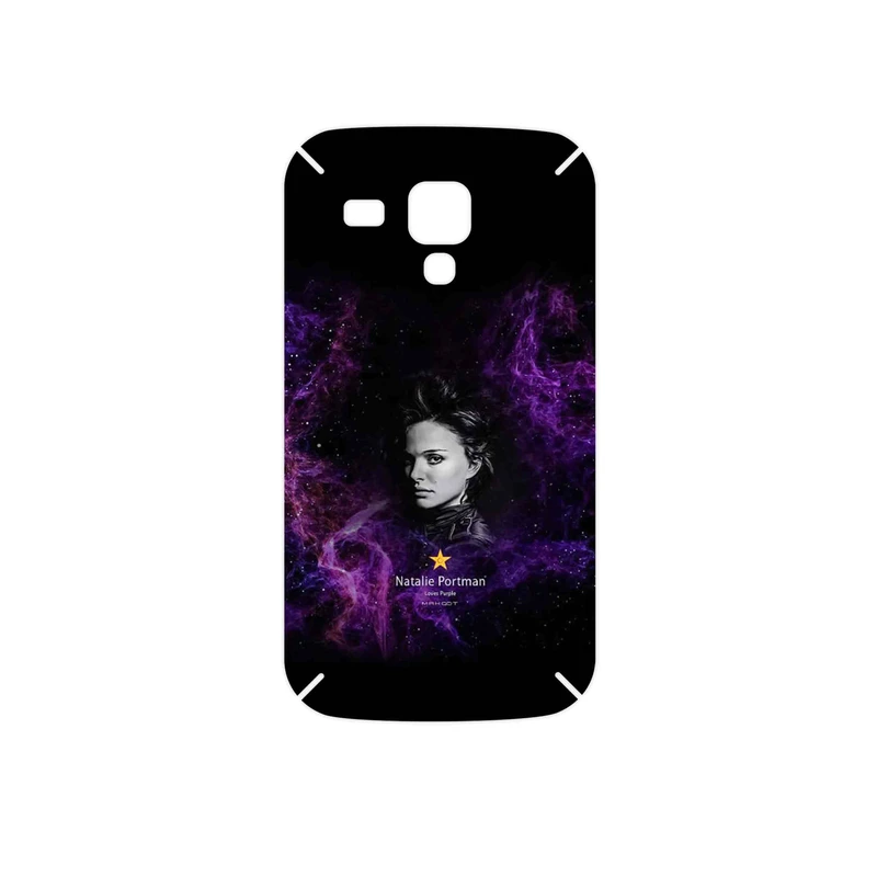 برچسب پوششی ماهوت مدل Natalie Portman مناسب برای گوشی موبایل سامسونگ Galaxy S Duos GT S7562