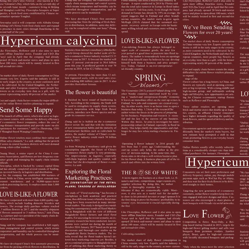 کاغذ کادو طرح روزنامه ای کد 235 بسته 25 عددی