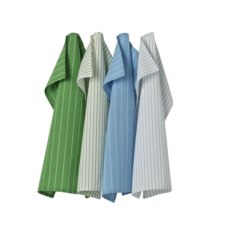 دستمال رطوبت‌گیر خانه و آشپزخانه پنبه‌ ایکیا مدل RINNIG بسته 4 عددی