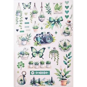 برچسب طرح برش خورده بولت ژورنال مدل Plant a tree A5
