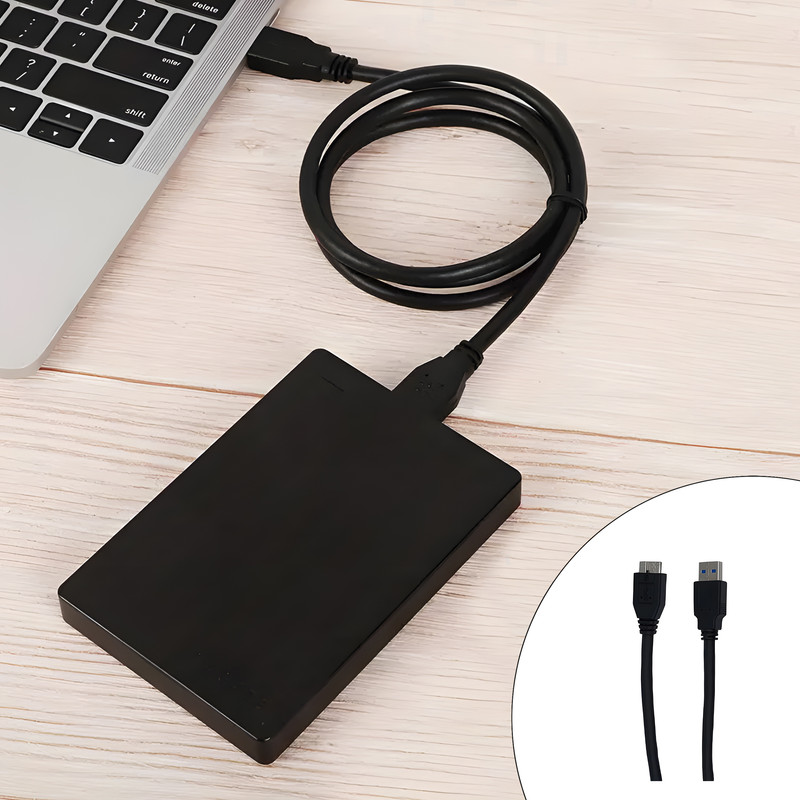 کابل هارد USB 3.0 شارک مدل EB06 طول 1.5 متر