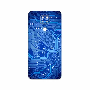 MAHOOT Blue Printed Circuit Board Cover Sticker for Xiaomi Redmi Note 9