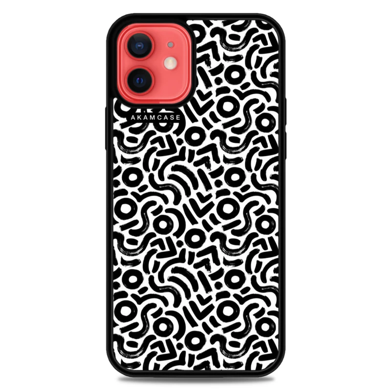 کاور آکام مدل AMC-WA12-DOODLE5 مناسب برای گوشی موبایل اپل iPhone 12