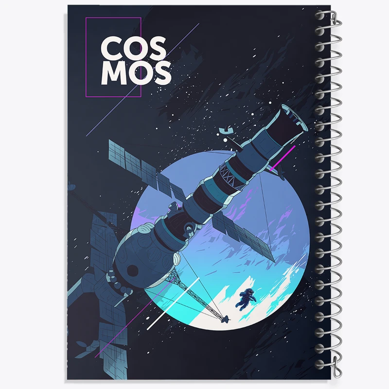 دفتر نقاشی 50 برگ خندالو طرح فضایی کد N525