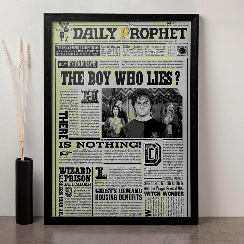 تابلو صبا طرح مدل هری پاتر کد LA-G10595-2