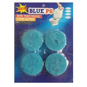 قرص تمیز کننده فلاش تانک مدل blu ps بسته 4 عددی