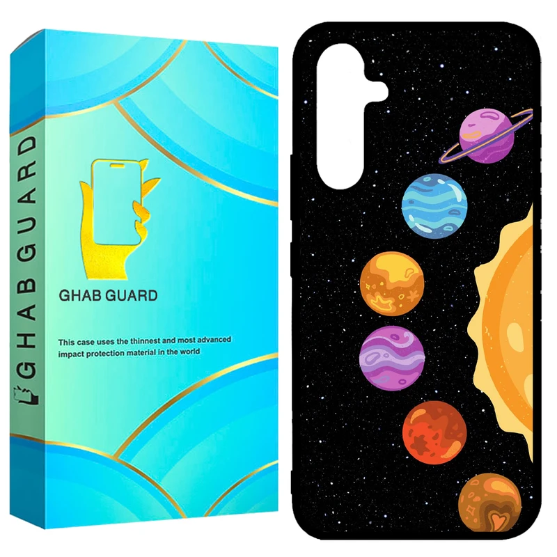 کاور قاب گارد طرح سیاره مدل GCHPA54 مناسب برای گوشی موبایل سامسونگ Galaxy A54 5G