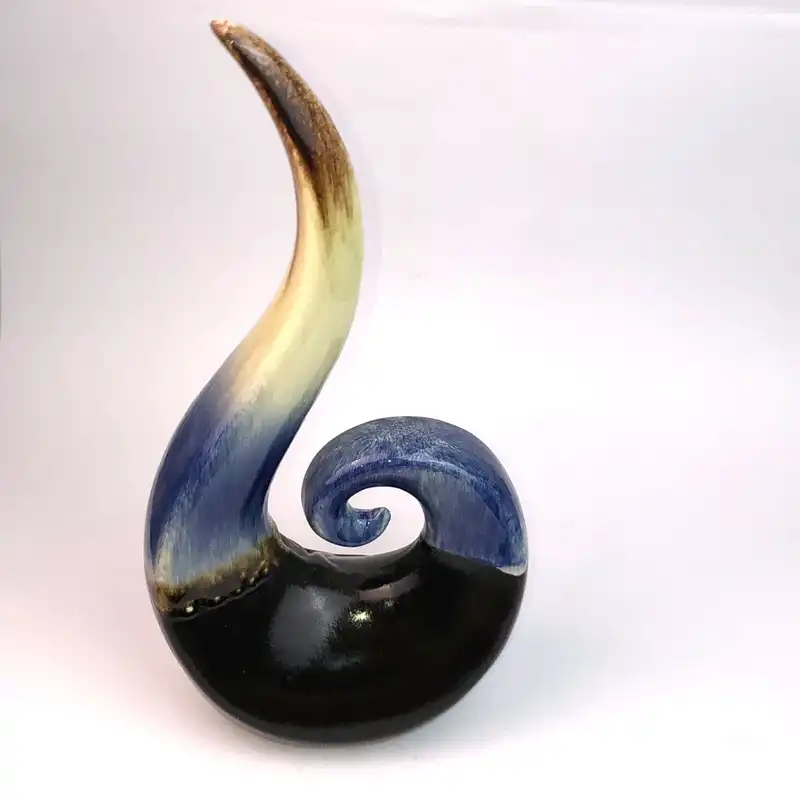 مجسمه ی سفالی مدل قو