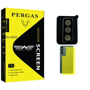 Waily Nice Pergas Glass SFLL Back Protector For Samsung Galaxy S22 Plus With Camera Lens Protector
