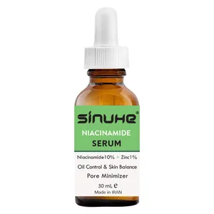 سرم ضد جوش سینوهه مدل نیاسینامید مناسب برای انواع پوست حجم 30 میلی لیتر