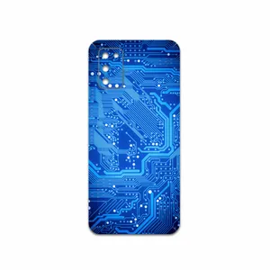 MAHOOT Blue-Printed-Circuit-Board Cover Sticker for Samsung Galaxy A03S