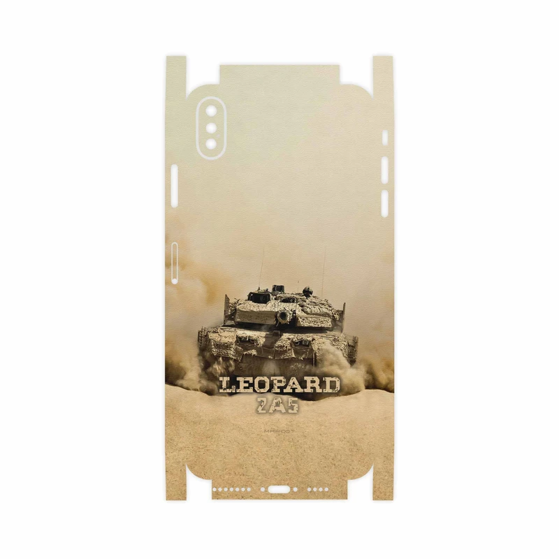 برچسب پوششی ماهوت مدل Leopard 2A5 tank-FullSkin مناسب برای گوشی موبایل اپل iPhone XS Max