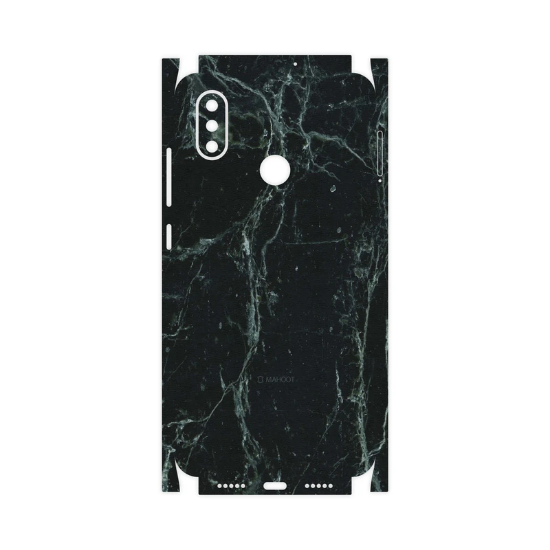 برچسب پوششی ماهوت مدل Graphite-Green-Marble-FullSkin مناسب برای گوشی موبایل شیائومی MI 8