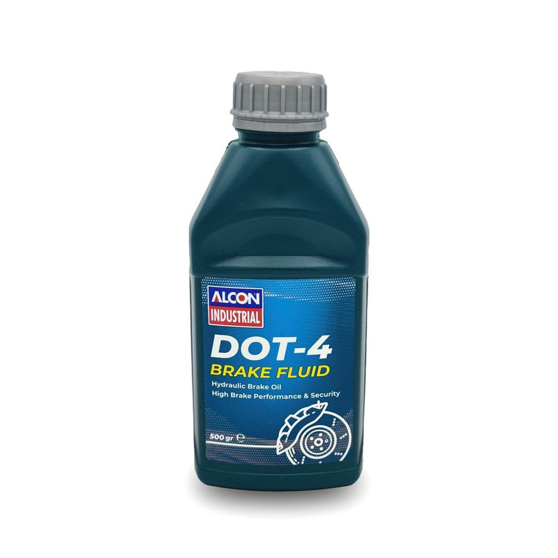 روغن ترمز آلکون مدل DOT 4 حجم 500 میلی لیتر