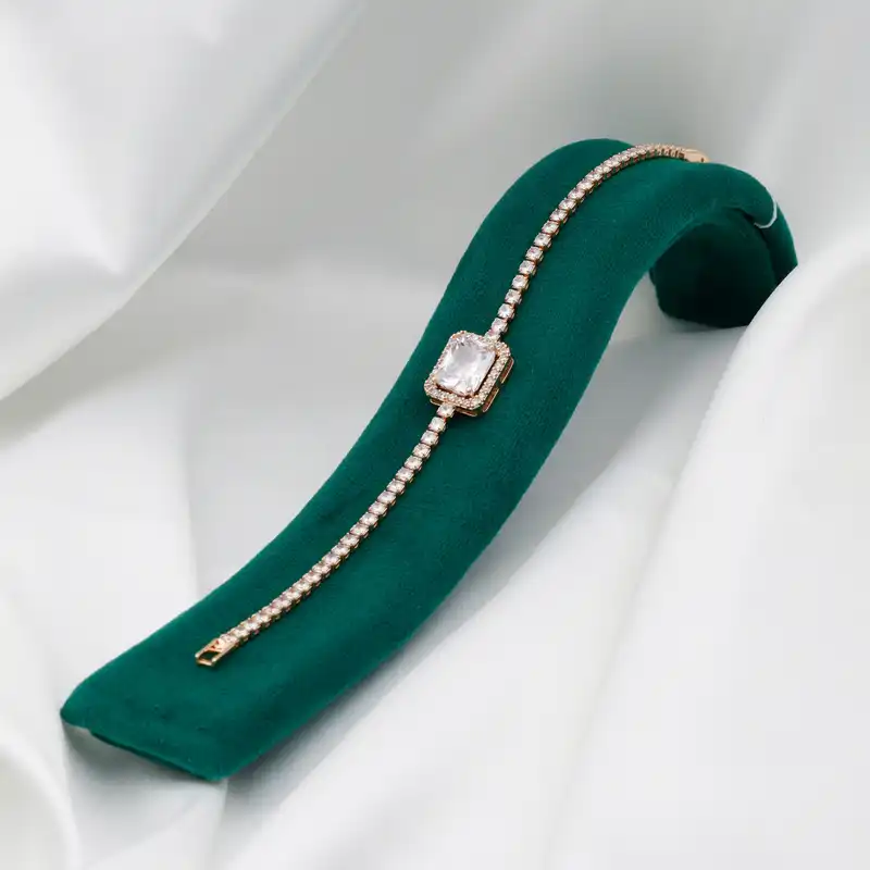 دستبند زنانه ژوپینگ مدل جواهری کد TBR-236