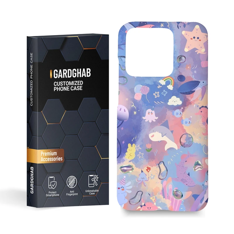 کاور گارد قاب مدل دخترانه مناسب برای گوشی موبایل شیائومی Redmi 10A