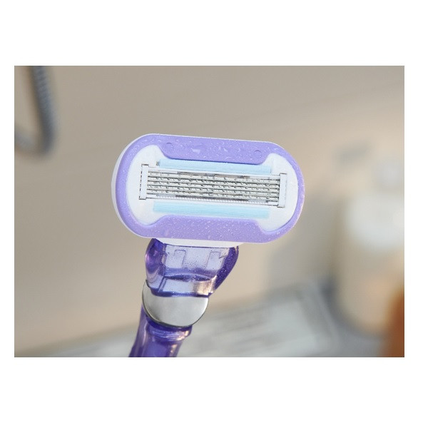 تیغ یدک ژیلت مدل Deluxe Smooth Swirl بسته 3 عددی