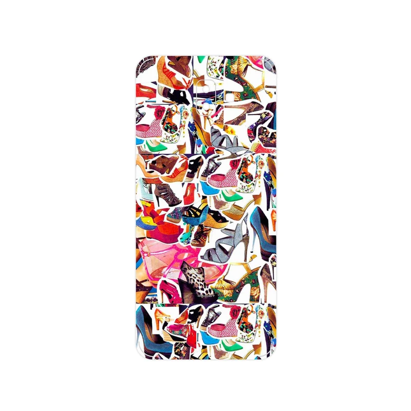 برچسب پوششی ماهوت مدل Collage of High heel Shoes مناسب برای گوشی موبایل سامسونگ Galaxy J6 Plus