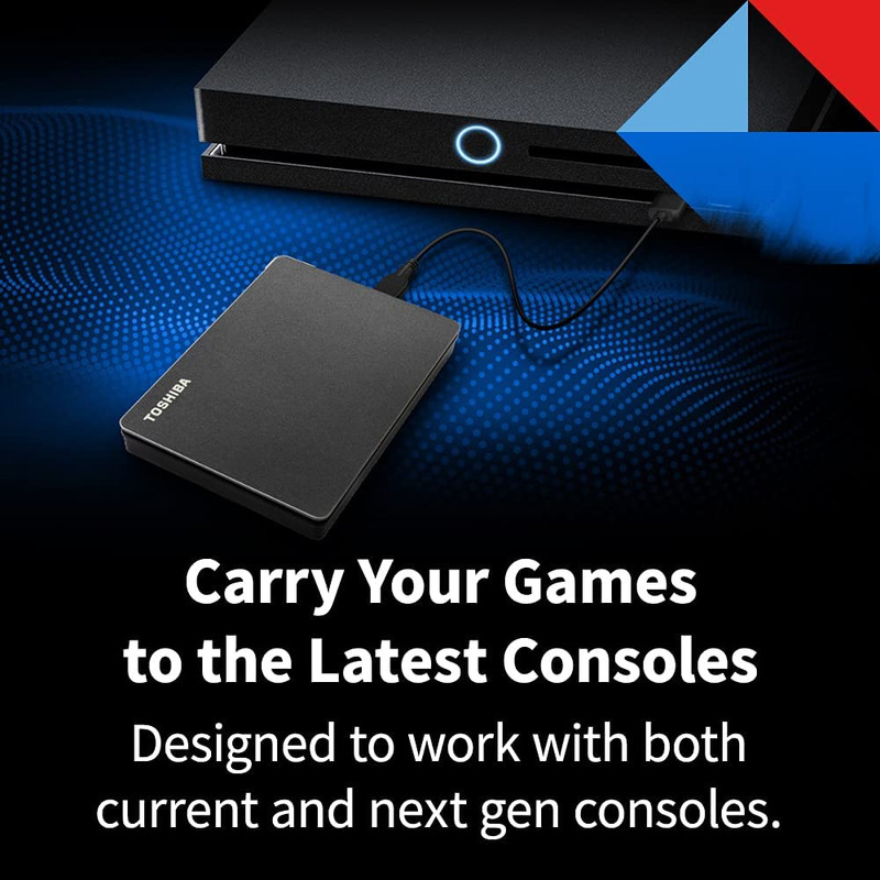 هارد اکسترنال توشیبا مدل Canvio Gaming ظرفیت 1 ترابایت 2
