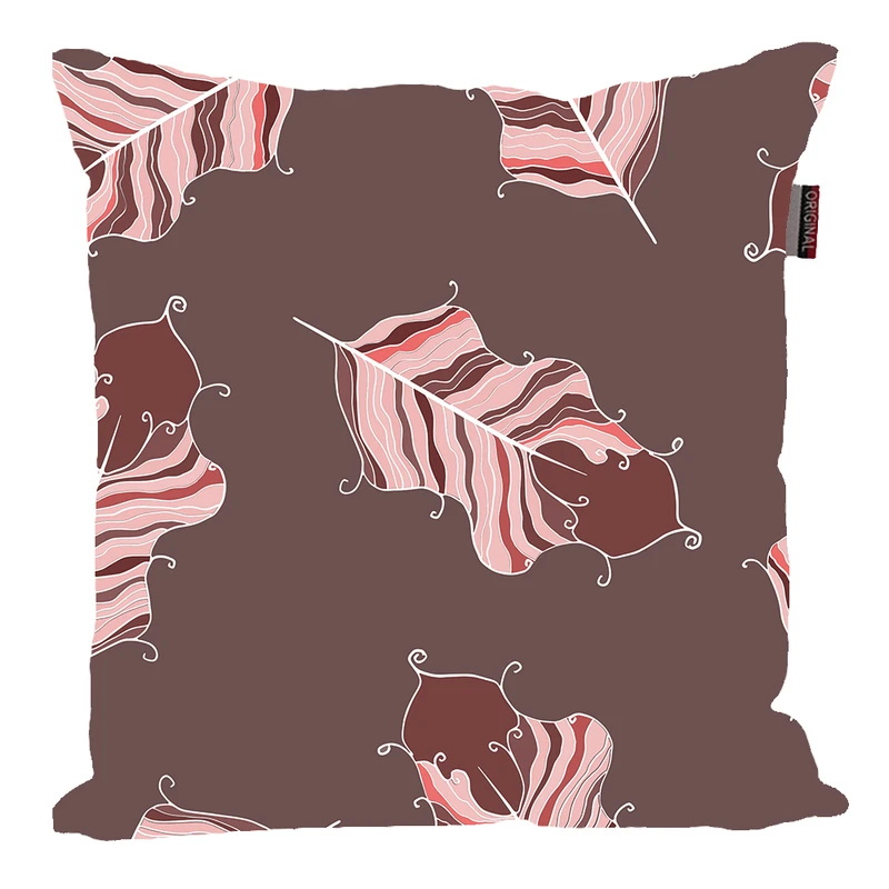 کوسن پاد آفرین مدل گل و برگ کد PK401045