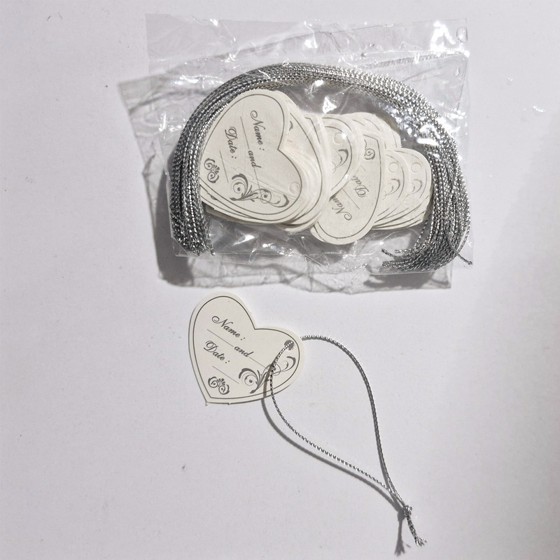 ریسه کارت آویز گیفت مدل نهال 2 بسته 100 عددی