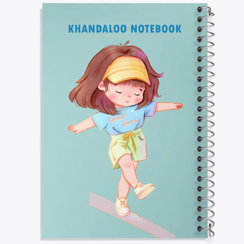 دفتر لیست خرید 50 برگ خندالو طرح دخترانه بامزه کد N5907