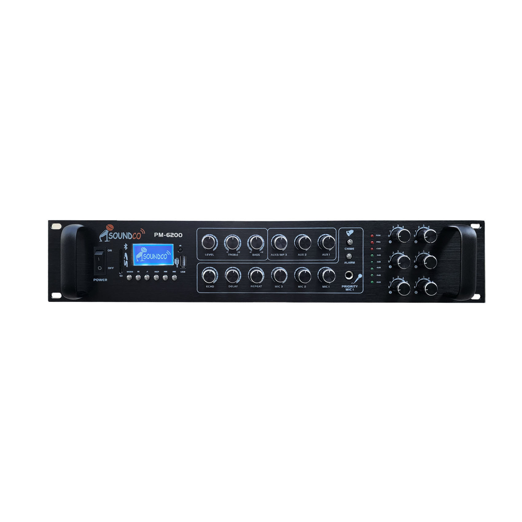 اکو آمپلی فایر سوندکو مدل PM-6200 اکو آمپلی فایر سوندکو مدل PM-6200