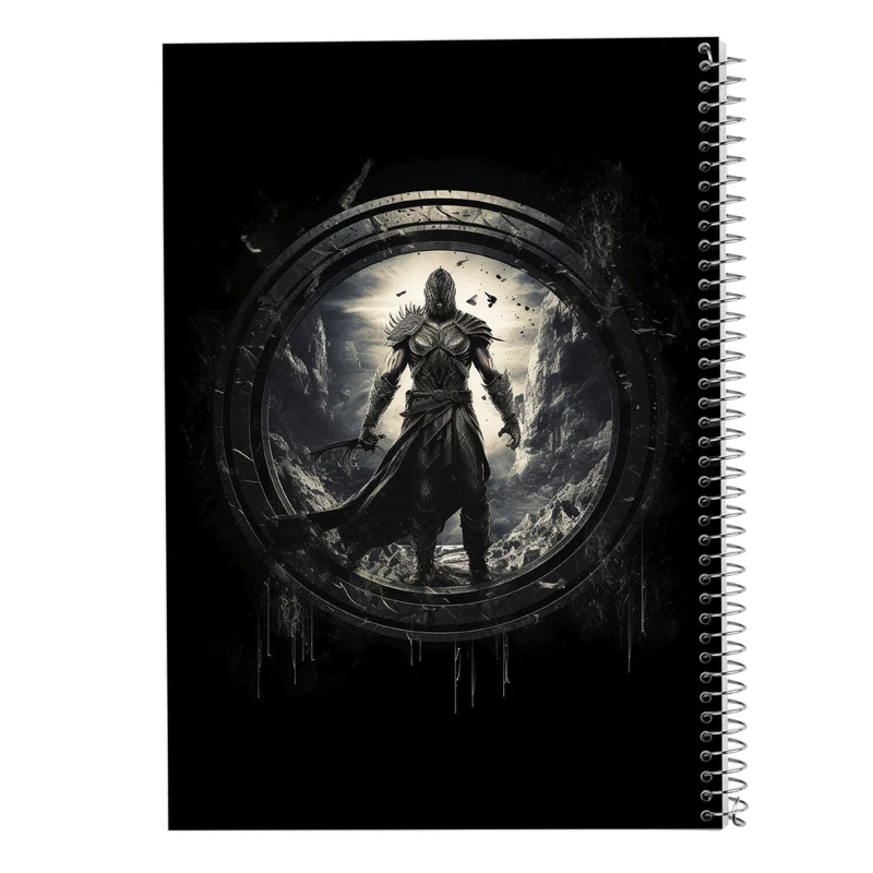 دفتر ژورنال نویسی 50 برگ مدوپد مدل نقطه ای طرح  ارباب حلقه ها The Lord of the Rings کد DF3055