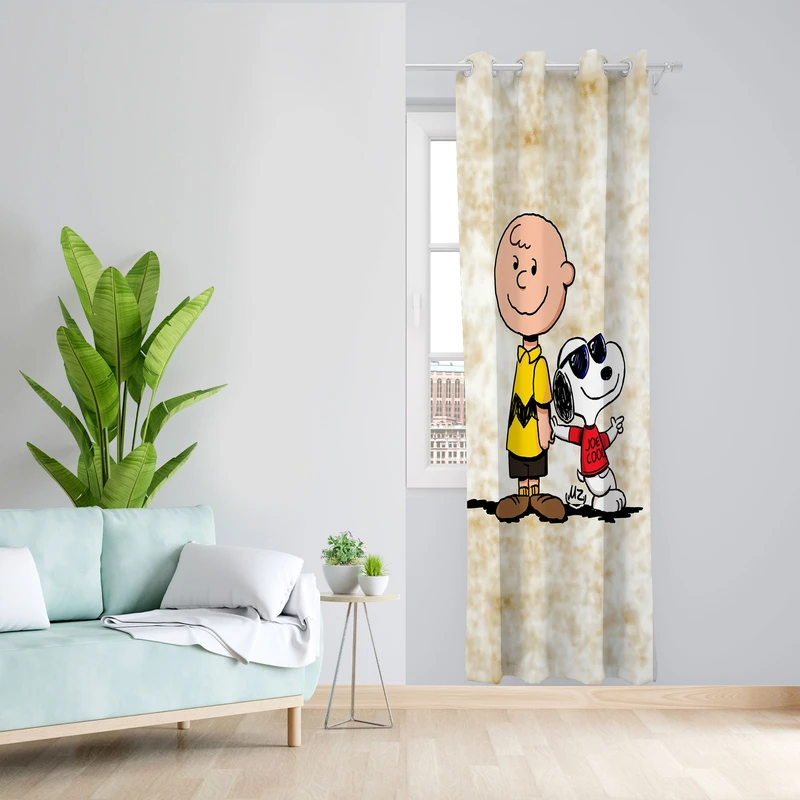  پرده مدل اتاق کودک مخمل پانچی کد 4086 سایز 140x200 سانتی متر