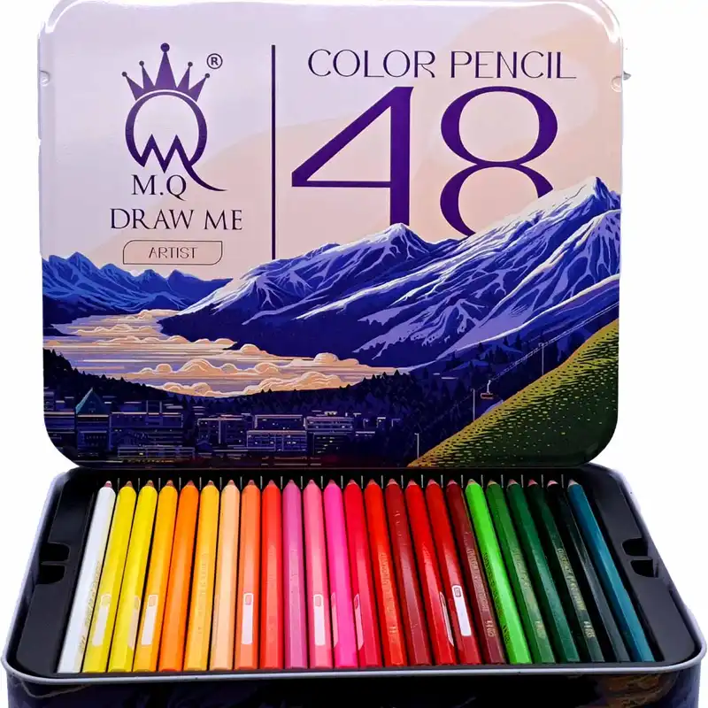 مداد رنگی 48 رنگ ام کیو مدل آرتیست