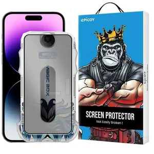  Epicoy Lion Privacy easy install Screen Protector For Apple iPhone 14 Pro Max/16 Plus/15 Plus With Install Kit