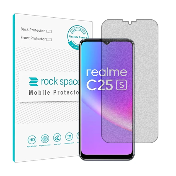 محافظ صفحه نمایش مات راک اسپیس مدل HyMTT مناسب برای گوشی موبایل ریلمی C25s