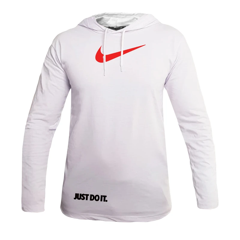 تی شرت کلاه دار مردانه مدل JU کد 5123